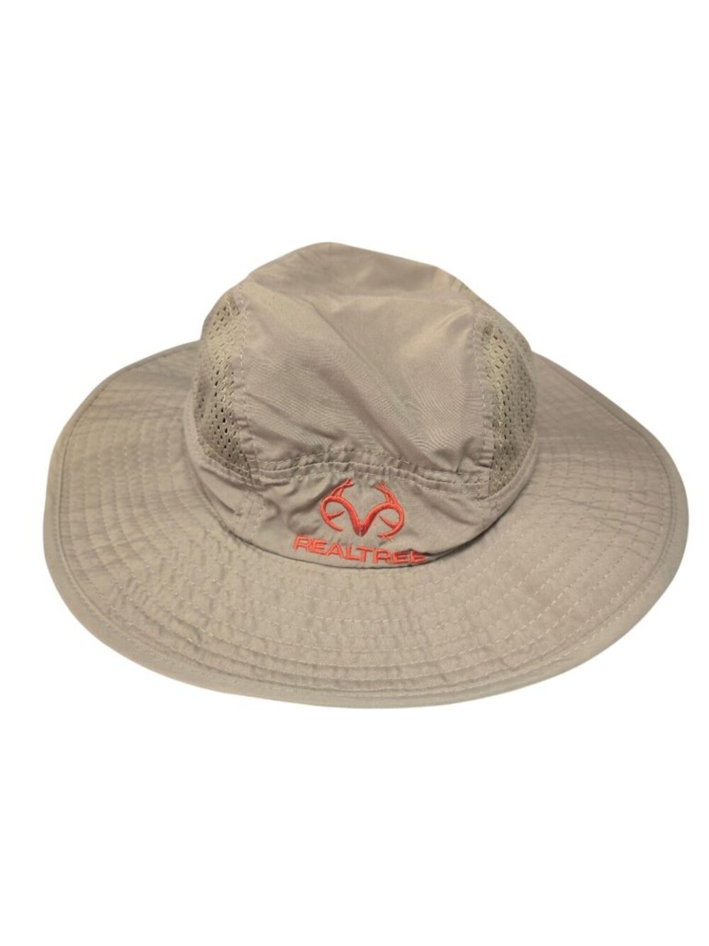 Realtree Tan UPF 50+ Sun Hat With Ventilation Panels & Adjustable Cord One Size